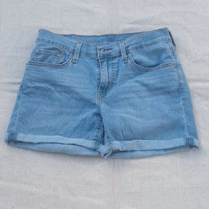 Levi's Women's Mid Length Shorts
